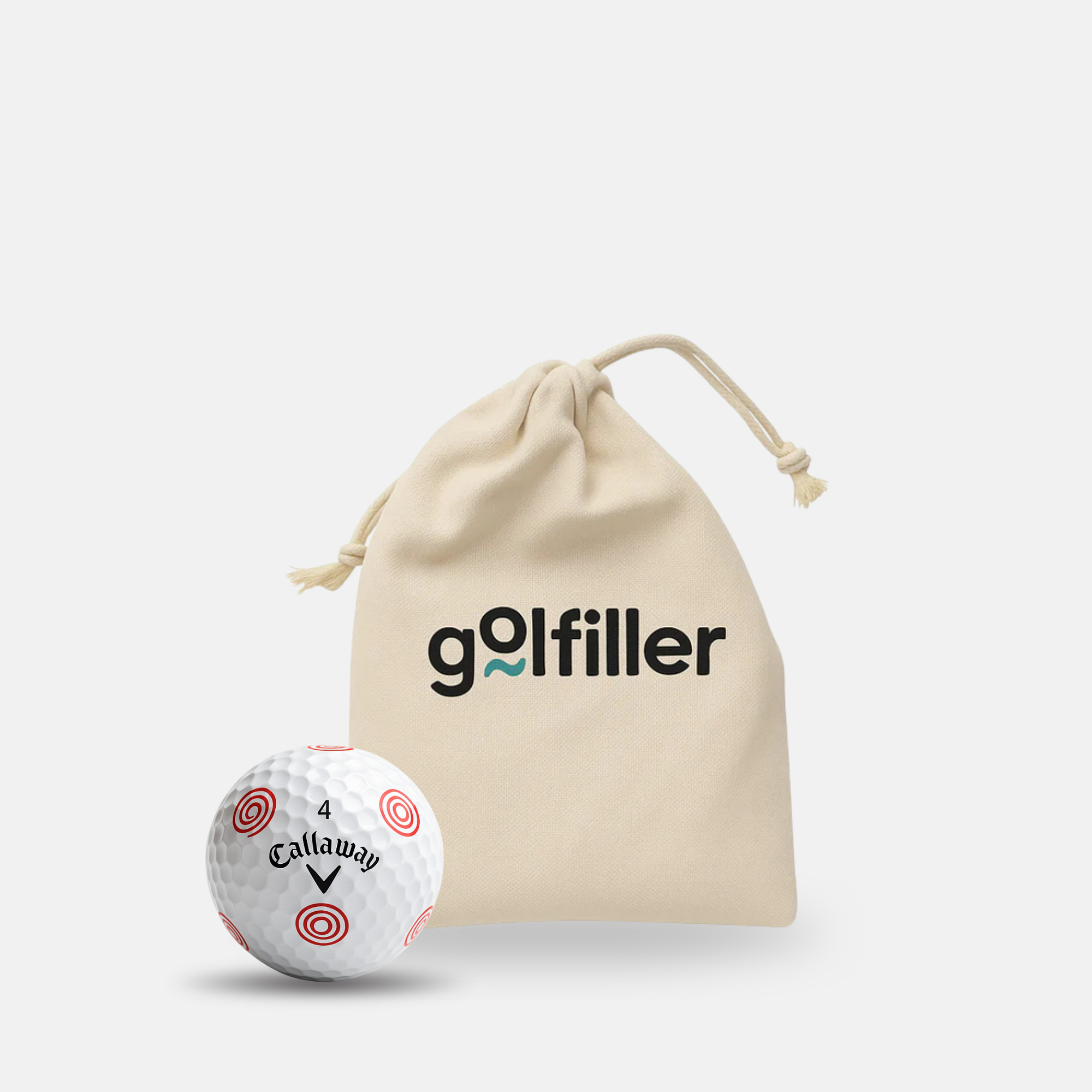 Callaway - Juego de 3 pelotas Chrome Soft Truvis