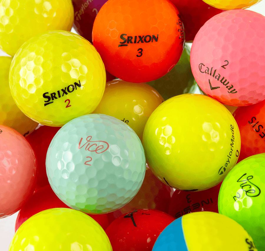 PACK CONFIRMADO - 100 pelotas Mix Titleist 2A, 12 Callaway supersoft 4A, 24 Ad333 4A, 24 Mix colores 4A