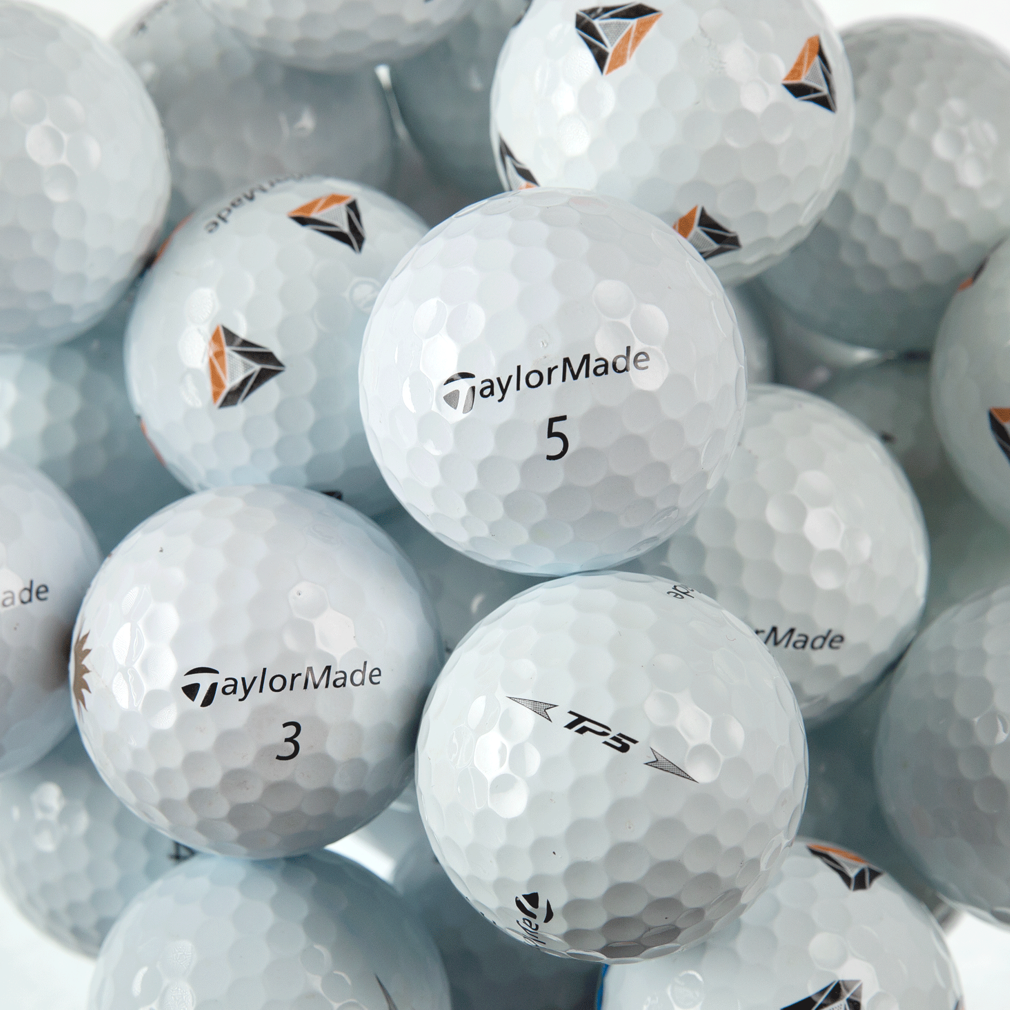 PAQUETE TAYLORMADE - 12 Tp5 4A, 12 Tp5x 4A, 24 Taylormade Mix 4A, 100 Titleist Mix 2A